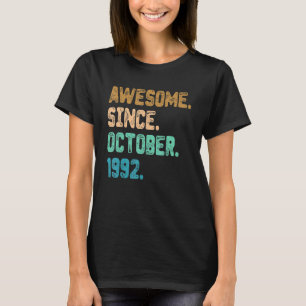T-shirt Magnifique depuis octobre 1992 Vintage 30e anniver