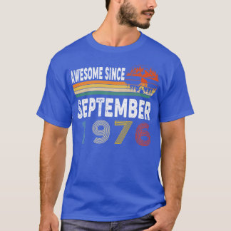T-shirt Magnifique Depuis Septembre 1976