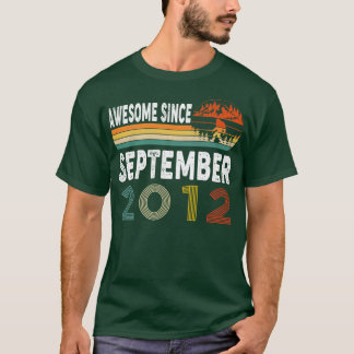 T-shirt Magnifique Depuis Septembre 2012