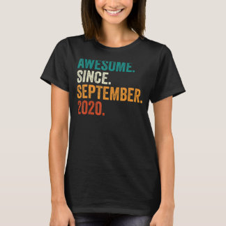 T-shirt Magnifique depuis septembre 2020 2e anniversaire 2