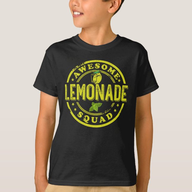 T-shirt Magnifique Escouade de citron - Amateurs de citron (Devant)