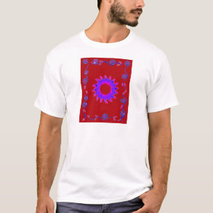T-shirt Magnifique Inde extraordinaire Motif Mendi Art Des