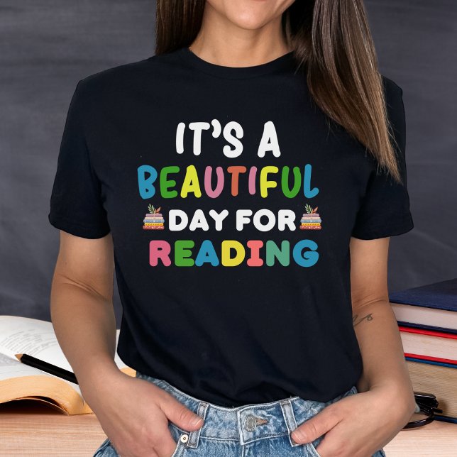 T-shirt Magnifique journée de lecture pour l'élève enseign (Créateur téléchargé)