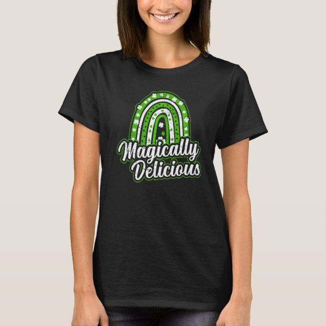 T-shirt Magnifique Pour Un Jour de la Saint Patrick Irland (Devant)