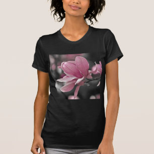 T-shirt Magnolia à assiette japonaise rose