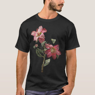 T-shirt Magnolias roses
