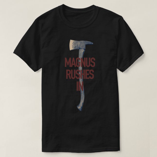 T-shirt Magnus Rushes Dans La Version A (Design devant)
