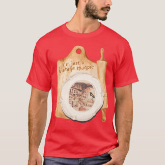 T-shirt MAGPIE VINTAGE drôle