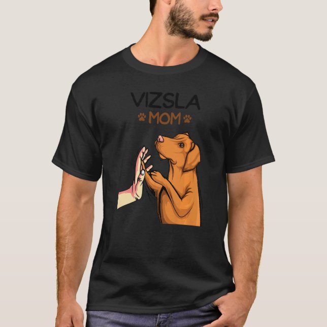 T-shirt Magyar Vizsla Maman Chien Mama Femmes (Devant)
