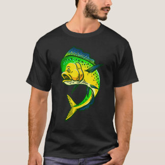T-shirt Mahi Mahi Fishing Dorado Fisherman Angling Fan