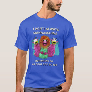 T-shirt Mahnamahna Stuck in your head Muppets song design 