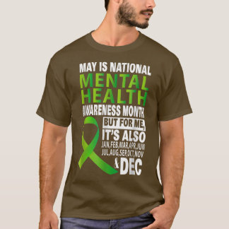 T-shirt Mai Est Le Mois National De Sensibilisation À La S