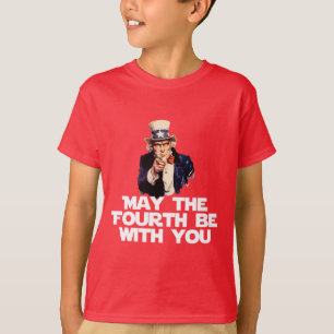 T-shirt Mai le quatrième soit avec vous