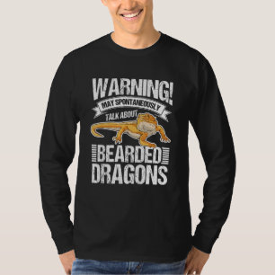 T-shirt Mai Parler Spontanément De Dragons À Portée 3