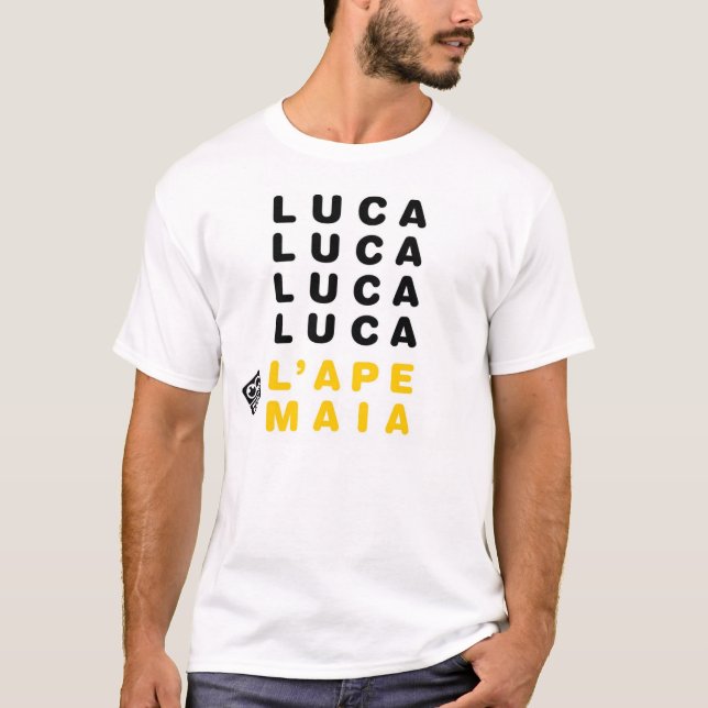 T-shirt Maia de l'ape de Luca Luca Luca Luca (Devant)