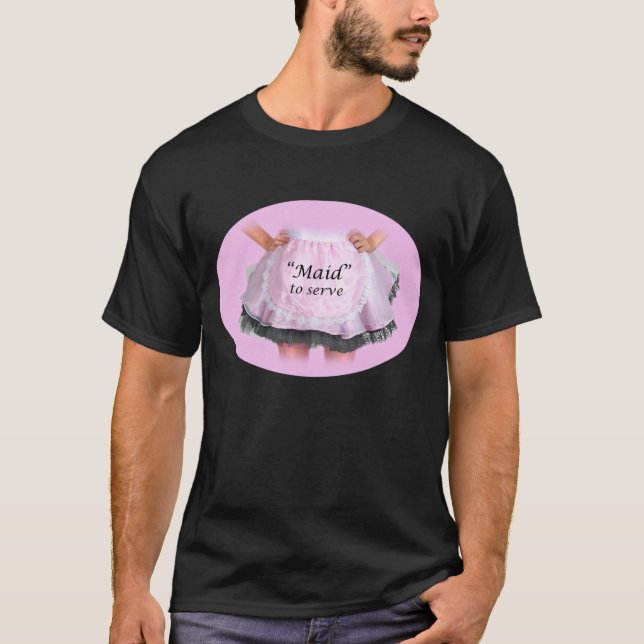 T-shirt Maid to Serve (Devant)