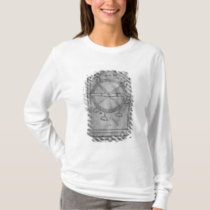 T-shirt Maillets et roue de mouvement censément perpétue