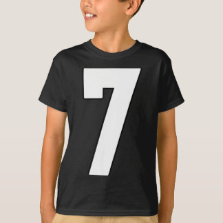 T-shirt Maillot Big 7 Numéro 7 Uniforme Plus Grand Fan Fav