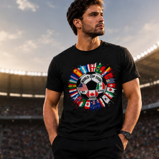 T-shirt Maillot de la Coupe du Monde de Football 2026 | US