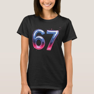 T-shirt Maillot de sport style baseball football Team 67