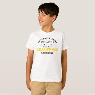 T-shirt Maillots de joueurs d'équipe de tennis de club sco