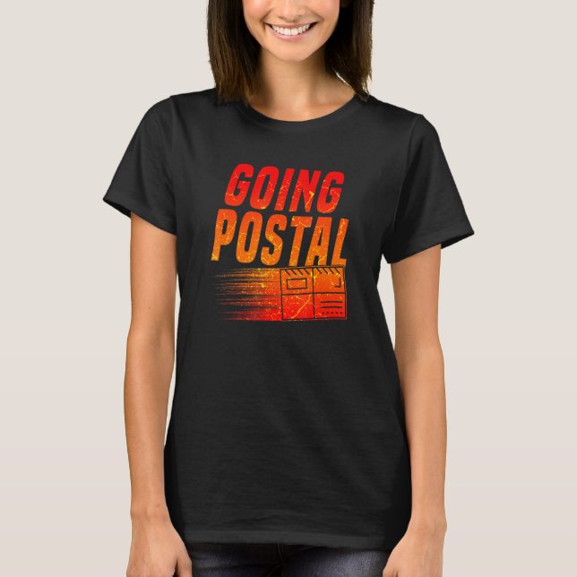 T-shirt Mailman Postman Postal Worker (Devant)