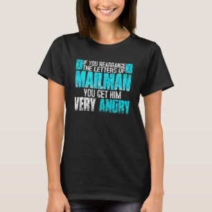 T-shirt Mailman Postman Postal Worker 12
