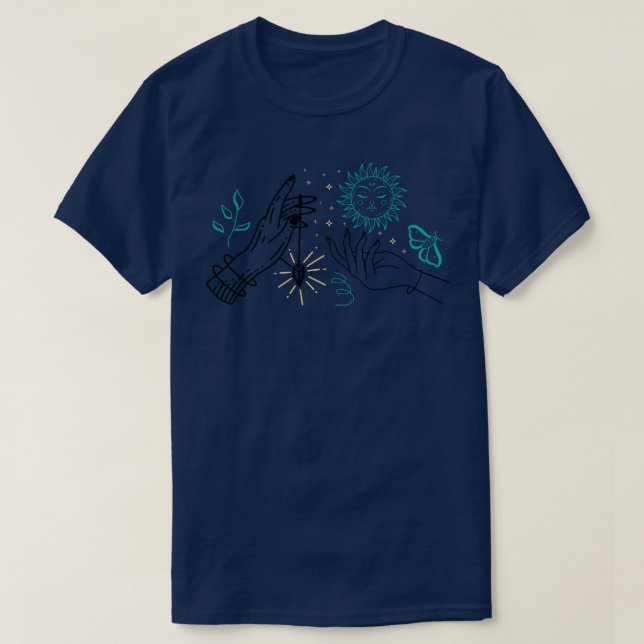 T-shirt Main céleste (Design devant)