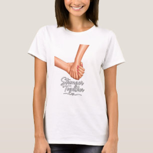 T-Shirt Main Dans La Main Unis