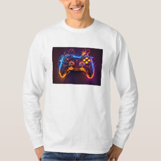 t-shirt main de la station de jeu