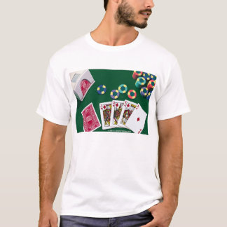 T-shirt Main de poker