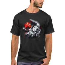 T-shirt main dés