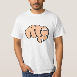 T-shirt Main dirigeant le doigt à la visionneuse