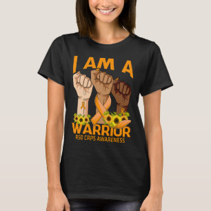 T-shirt Main Je Suis Un Guerrier Rsd Crps Sensibilisation