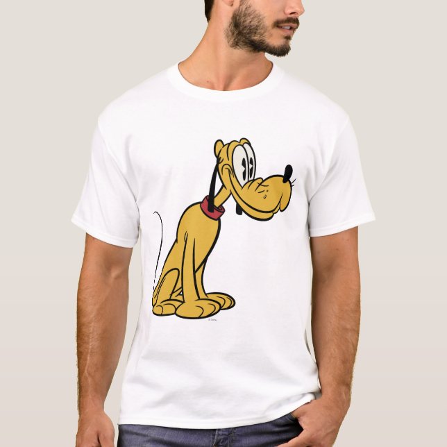 T-shirt Main Mickey Shorts | Pluto Sitting (Devant)
