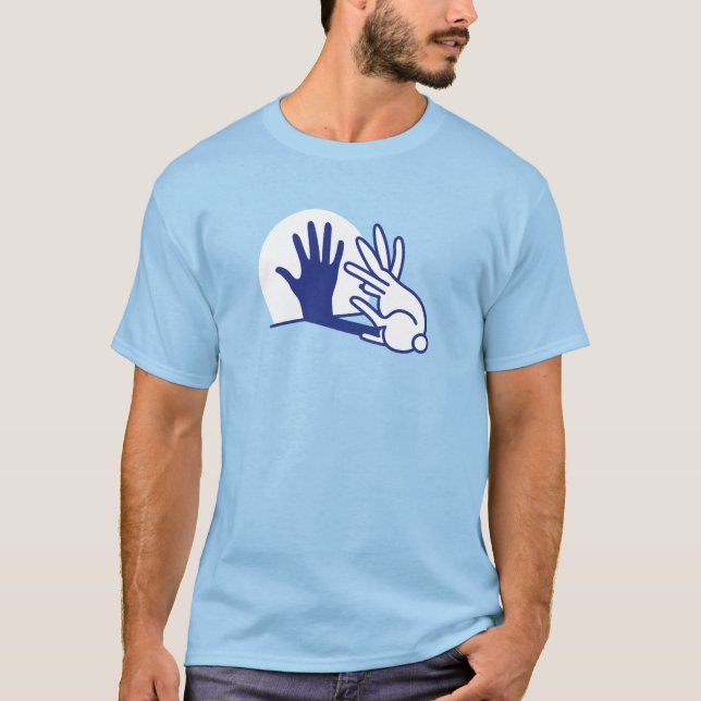 T-shirt main shadow rabbit (Devant)