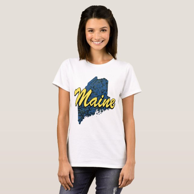 T-shirt Maine (Devant entier)