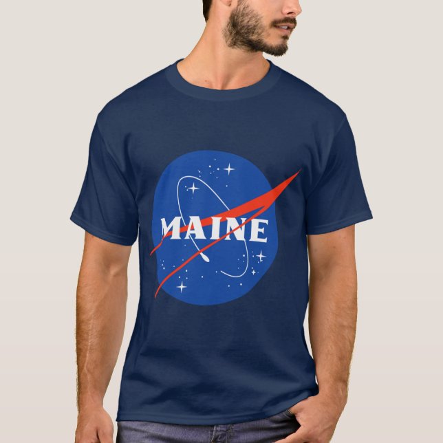 T-shirt Maine Astronaut (Devant)