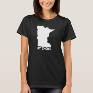 T-shirt Maine By Choice Home State Us Map Down Easton