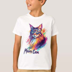 T-shirt Maine Coon
