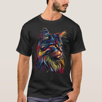 T-shirt Maine Coon