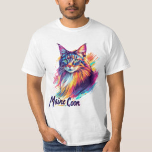 T-shirt Maine Coon