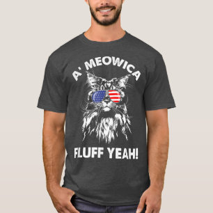 T-shirt Maine Coon Chat Meowicameowica Fluff Ouais 56