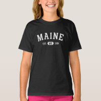 T-Shirt Maine Rétro Maine Vintage Me