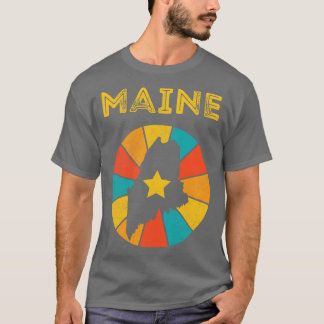 T-shirt Maine Vintage Souvenir déshabillé 1