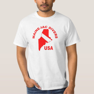 T-shirt Maineiac Divers Classic Logo ValueT-shirt