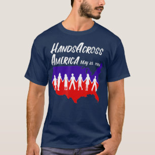 T-shirt Mains à travers l'Amérique T mai 25 1986 Hommes 