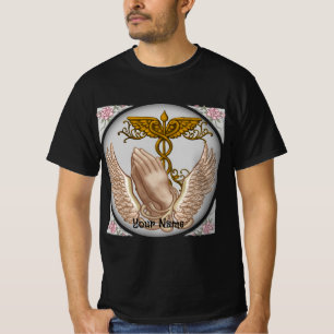 T-shirt Mains chrétiennes infirmière