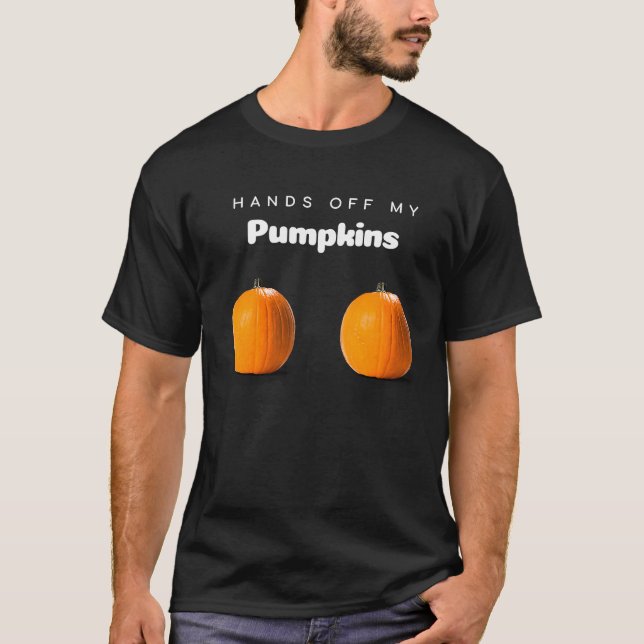 T-shirt Mains de mes Citrouilles (Devant)