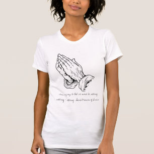 T-shirt Mains de prière